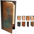 Triple Panel Booklet Copper Front Cover (Holds FOUR 4 1/4"x14" Inserts)